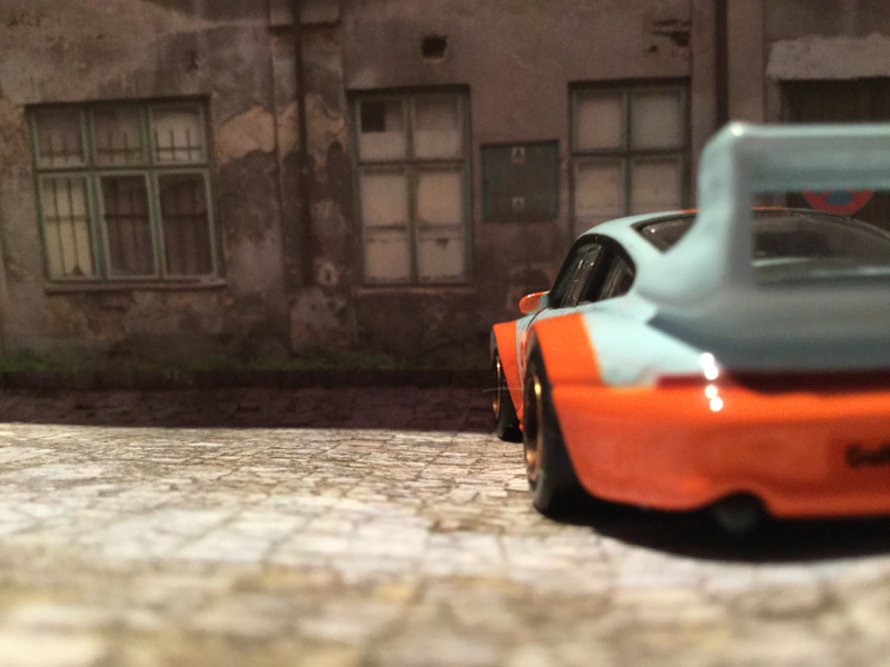 Illustration for article titled LaLD Car Week: Teutonic Tuesday Hotwheels Gulf Porsche 993 GT2